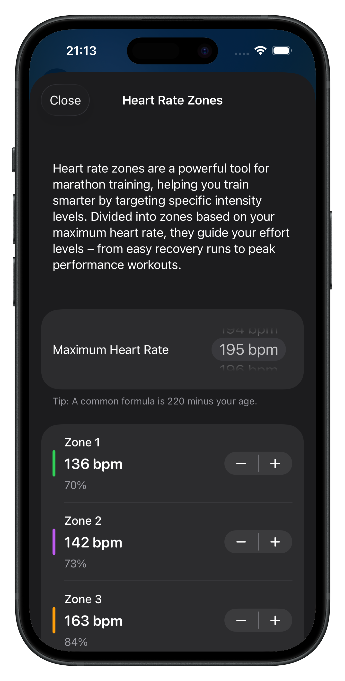 HR Zones